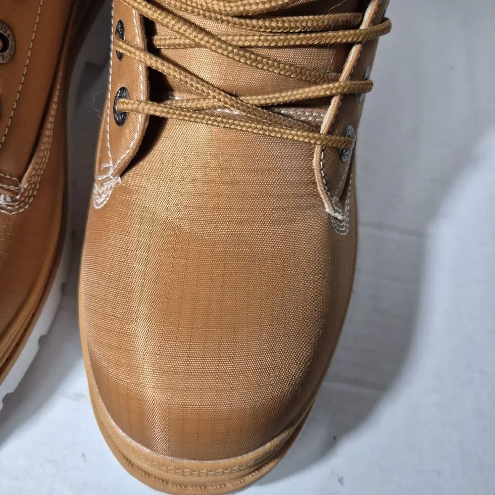 Lugz Drifter Ripstop Mens Brown White Chukka Boots Size 10 44 EUR MDRST-741
